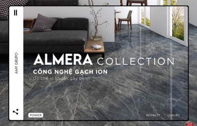 Mang nét hiện đại, tinh tế vào không gian cùng bộ sưu tập Almera