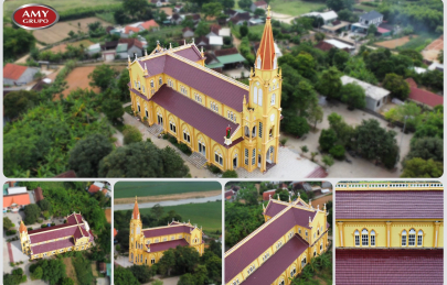 Ngói gốm tráng men cao cấp AMYGRES - Đỉnh cao công nghệ sản xuất với thiết kế quốc tế