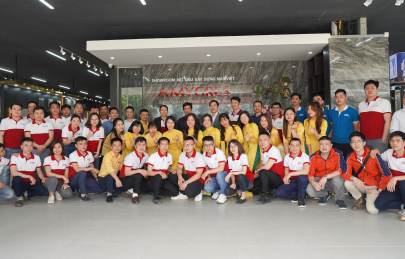 AMY GRUPO tham quan showroom NPP Hưng Yên, NPP Ninh Bình: Kết nối để phát triển