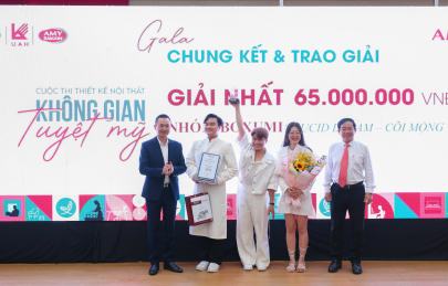 “Cõi mộng tuyệt mỹ” của nhóm Boxumi đạt giải nhất cuộc thi Amy Design Award 2022