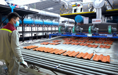 AMY GRUPO ra mắt thị trường sản phẩm ngói tráng men cao cấp