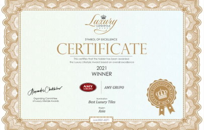 Hội đồng giải thưởng LUXURY LIFESTYLE AWARDS 2021 gọi tên AMY GRUPO